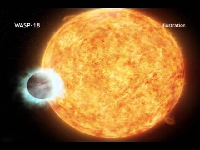 Massive 'Hot Jupiter' Aging Its Parent Star | Video