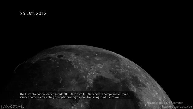 Lunar Impact Flashback! Moon Probe's 'Temporal' Image Revealed New Crater