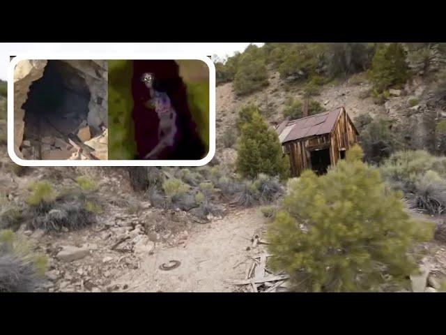 Couple of hikers find Humanoid Being in an abandoned mine in Arizona