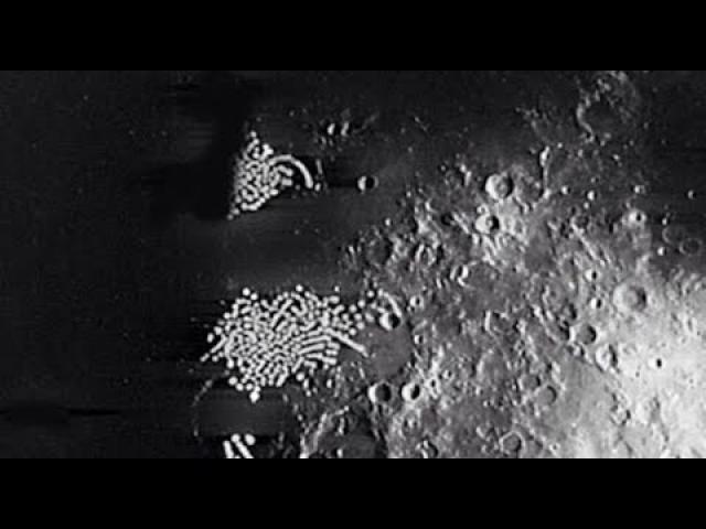 NASA images show Alien Cities on the dark side of the lunar surface