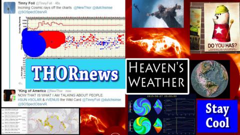 Earthquake uptick & Solar Hyder flare to glance Earth