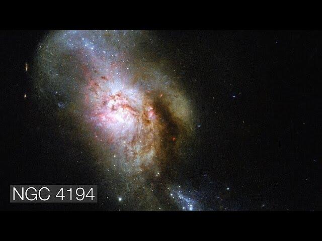 Hubble Showcases 6 Galaxy Mergers