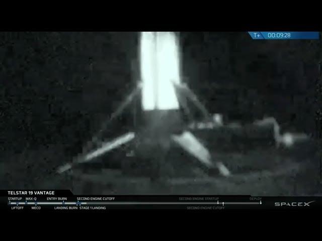 SpaceX Lands Falcon 9 'Block 5' First Stage After Launching Satellite