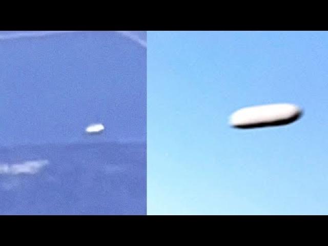 Tic Tac UFO filmed from airplane in USA, October 2021 ????