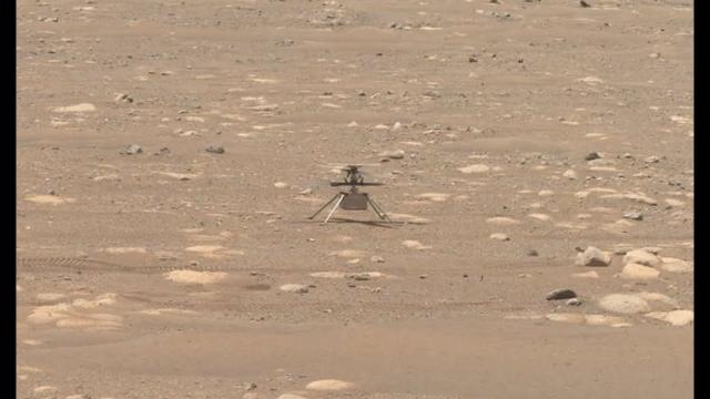 Mars helicopter test flight status updated by NASA