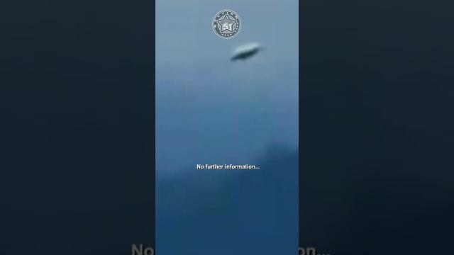 Disc shaped UFO spotted in Manizales, Colombia, May 2023 ???? #shorts