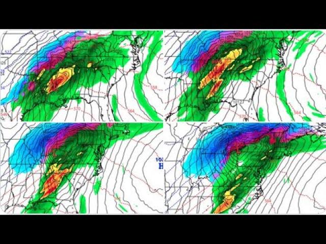 Potential BIG East coast Blizzard or bust & next weeks potential blockbuster WTF storm.