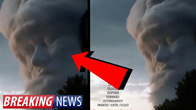 GOD Like FACE APPEARS IN CLOUDS? UFO SWARMS THE WORLD!