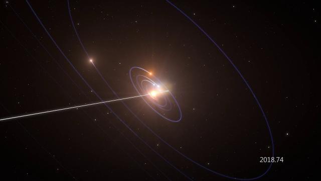 Unusual Looking Interstellar Object's Flight Through Our Solar System - Animation