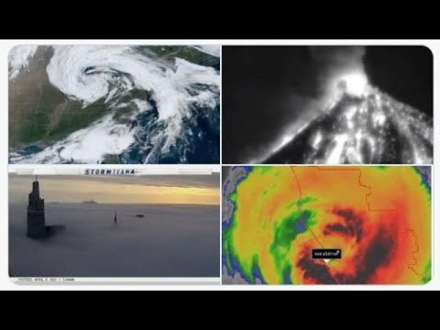 Volcano Madness. Cat 2 Cyclone landfall Australia Severe Weather North East & Florida Aries New Moon