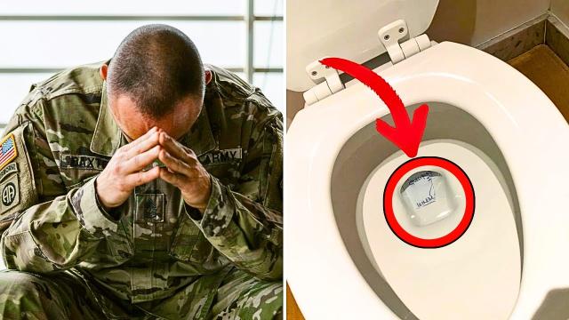Army Dad's Surprise Return Ends In Divorce When He Discovers Secret Note In Toilet