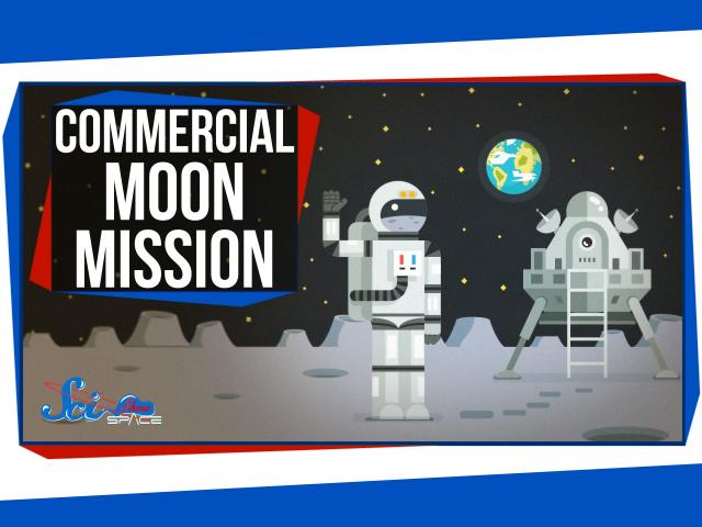 The First Commercial Mission to the Moon!