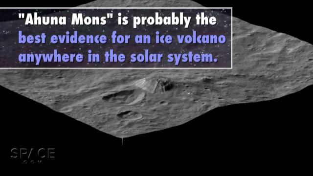 Dwarf Planet Ceres Probably Has Ice Volcano, NASA Dawn Mission Reveals | Video