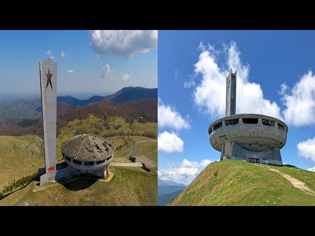 There Is An Abandoned UFO Shaped Building In Bulgaria