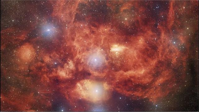 Stunning Lobster Nebula imagery captured by Dark Energy Camera