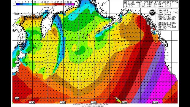 This storm is weird & the next storm is bringing 20 foot waves to the whole west coast.