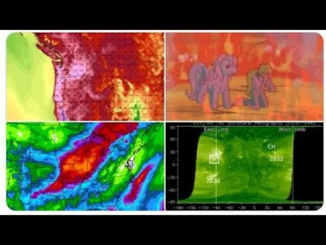 Volcano* Heat Coming to Oregon Washington & Canada! July 2nd TS Hurricane Watch!  Lots Severe WX!