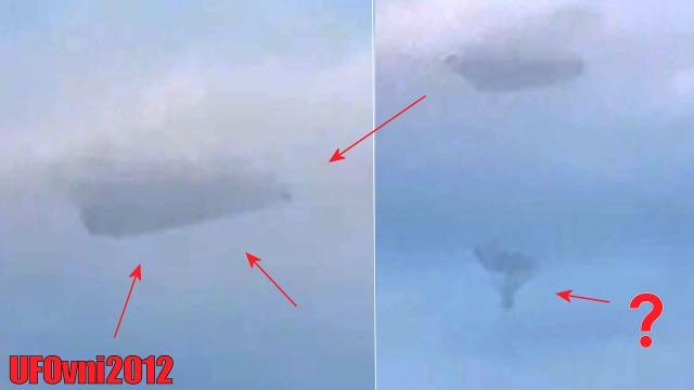 What's this? The UFO Triangle Transformed? In The Clouds In Rome, November 16, 2021