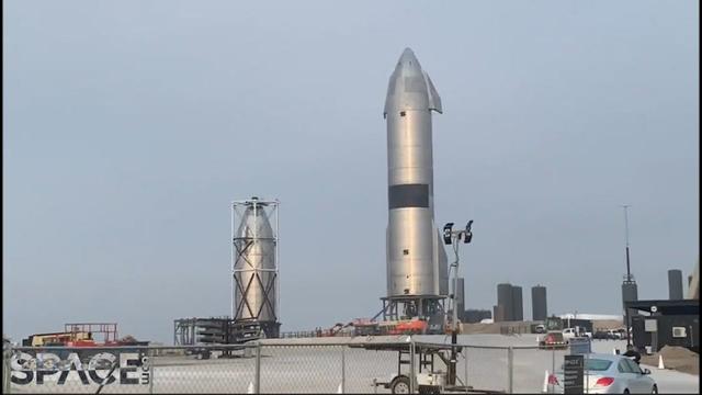 See SpaceX's Starship SN15 ahead of flight in drive-by video