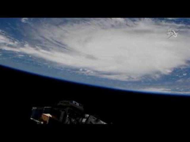 Space Station Sees Hurricane Dorian