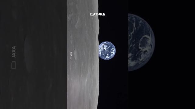 Lever de Terre depuis l’orbite de la Lune !