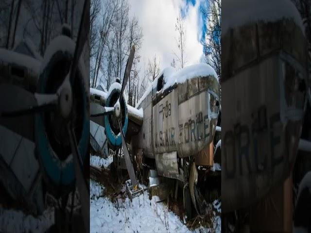 Man Finds The Sad Remains Of WW2 Planes Rotting In Abandoned Plane Graveyard