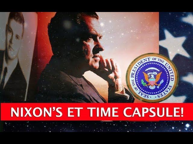 NIXON ET TIME CAPSULE UFO DISCLOSURE NOW! DARK JOURNALIST ROBERT MERRITT & DOUGLAS CADDY