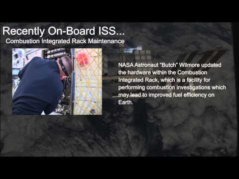 Monthly ISS Research Video Update For November 2014