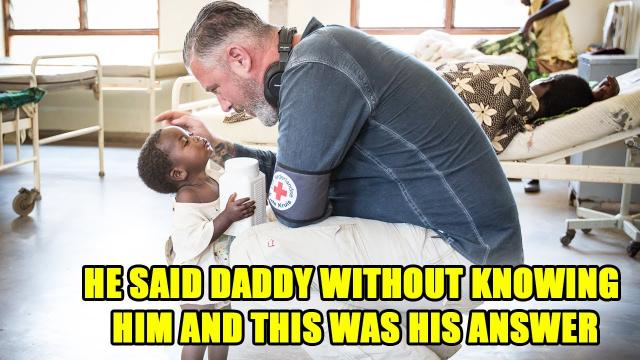 He Said Dad without Knowing Him, But His Answer Will Break Your Heart