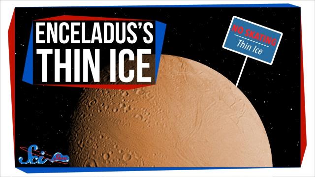 Enceladus's Super-Thin Ice