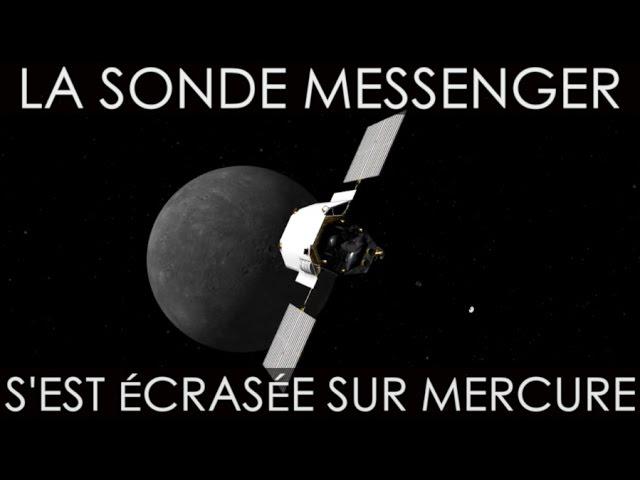 Messenger n’est plus, la sonde s’est écrasée sur Mercure