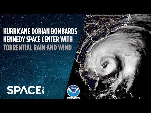 Hurricane Dorian Bombards NASA KSC With Torrential Rain, Wind