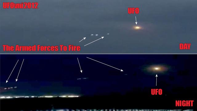 ????The Armed Forces Fire Several Times On The Mysterious UFO in Romania