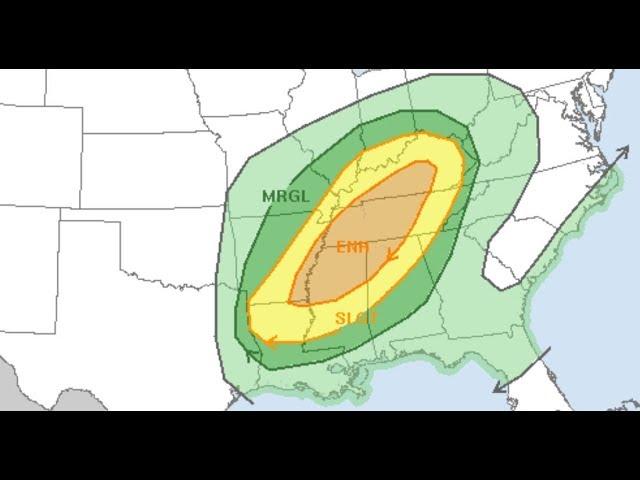 Big Election day Tornado Storm & California Earthquake Swarm