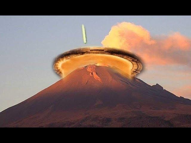Popocatépetl volcano a huge "STARGATE"