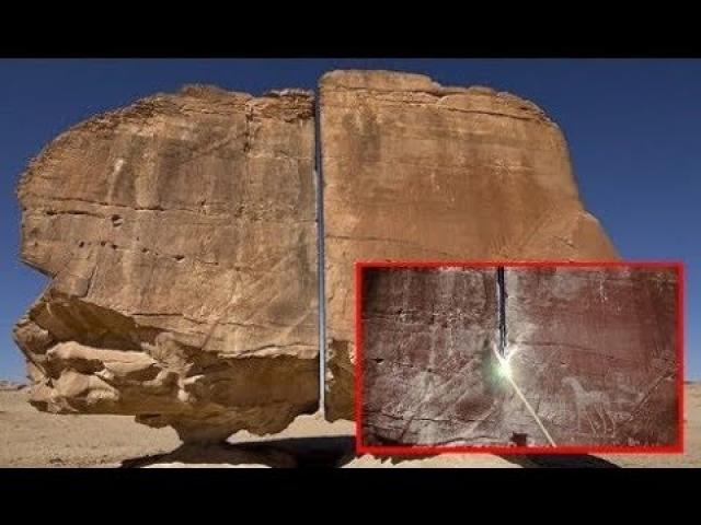 Does the Al Naslaa rock prove an extraterrestrial intervention?