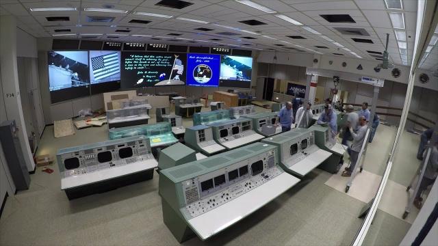 Apollo Historic Mission Control Restoration Time-lapse