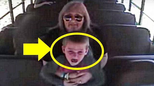 The Driver Was Filmed Grabbing A Terrified Boy Then Kids Witnessed A Desperate Race Against Time