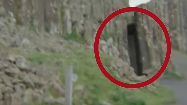 Mythical Irish Giant was spotted entering a cave on the Giant's Causeway #new #subscribe
