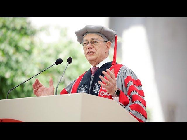 President L. Rafael Reif's charge to the Class of 2018