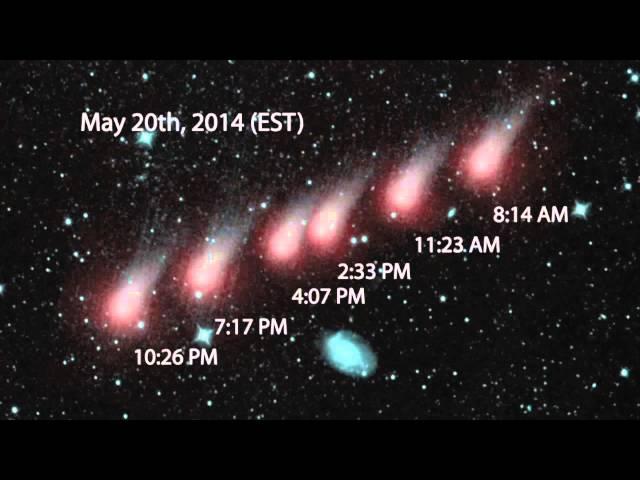 Comet's Galactic 'Fly-By' Snapped By Spacecraft | Video