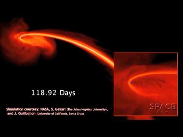 Largest Black Hole To Ever Get Caught Shredding A Star Discovered | Simulation