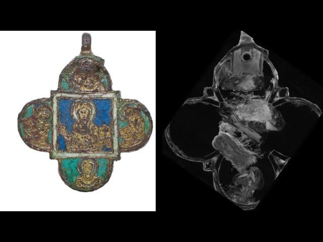German Researchers Peek Inside an 800 Year Old Amulet  and Discovered Tiny Bones   Made with Clipcha