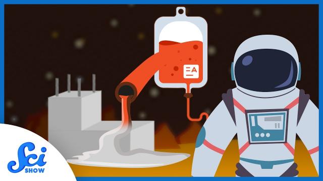 Can You Build Homes in Space With Blood?