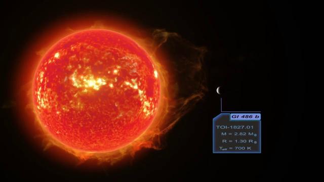Exoplanet Gliese-486b could be a Venus-like hellscape - Animated Tour