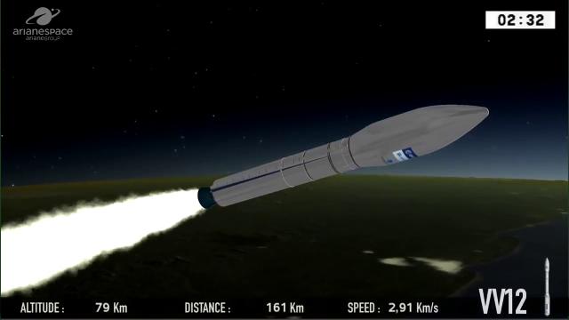 Blastoff! Aeolus Satellite Launches Atop Vega Rocket