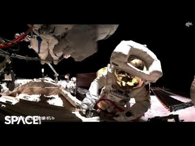 China’s Shenzhou-16 astronauts conduct spacewalk outside Tiangong space station