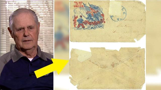 Mailman Sees Stamp On Old Unmarked Letter, Realizes It Was Sent 156 Years Ago