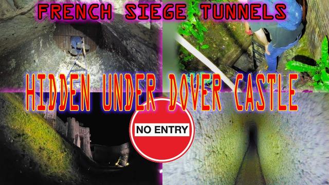 Most Hidden Secret French Siege tunnels at DOVER CASTLE few have seen.