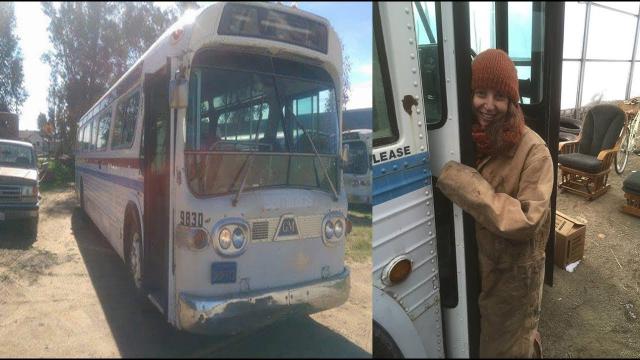 Woman Spends 3 Years To Remodels Vintage Bus Into A Mobile Home And It Looks Better Than Most Luxury